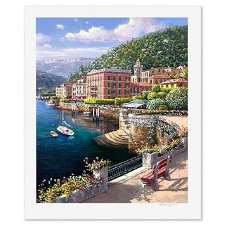 Sam Park, "Lakeside Bellagio" Limited Edition Printer's Proof, Numbered and Hand Signed with Letter of Authenticity.