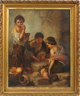 AFTER MURILLO OIL ON CANVAS C. LATER 19TH C.