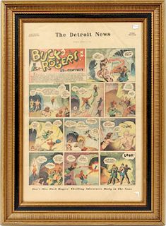 DETROIT NEWS COMIC MARCH 22 1936