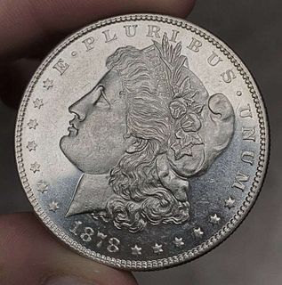 1878 Morgan Silver Dollar MS64 PL