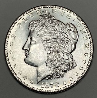 1878-S Morgan Silver Dollar MS64