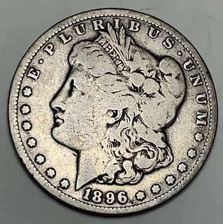 1896-S Morgan Silver Dollar Fine
