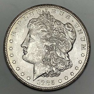 1885-CC Morgan Silver Dollar MS63