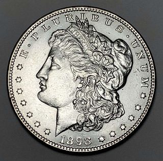 1898 Morgan Silver Dollar MS64 Details