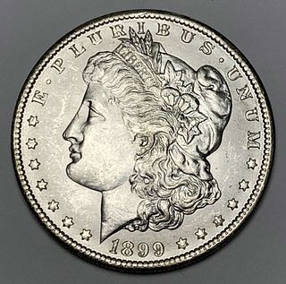 1899-O Morgan Silver Dollar MS65