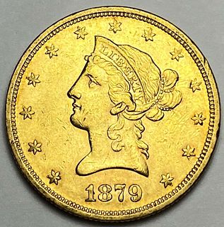 1879-S Gold $10 Liberty Head MS61