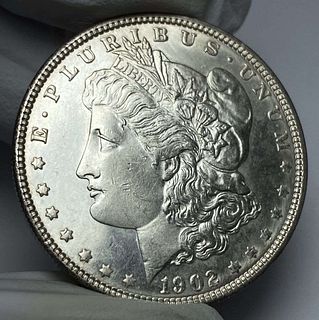 1902 Morgan Silver Dollar MS64 PL