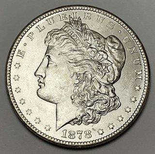 1878-S Morgan Silver Dollar MS63