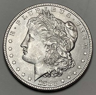 1882 Morgan Silver Dollar MS63