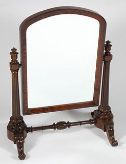 Classical Revival Mahogany Dressing Mirror, circa 1900