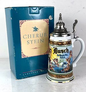 1992 Anheuser Busch "Cherub" CS182 Stein St. Louis Missouri
