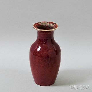Chinese Oxblood-glazed Vase