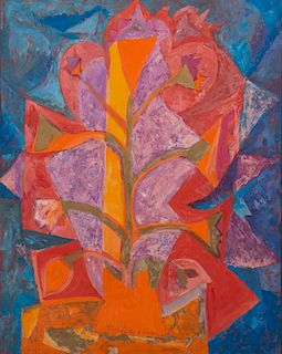 HENRY LAWRENCE FAULKNER, (American, 1924-1981), Untitled Tree
