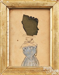 Puffy Sleeve Artist, silhouette of a woman