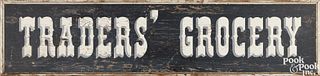 Large painted trade sign, early to mid 20th c.
