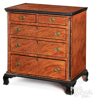 Berks County painted chest of drawers