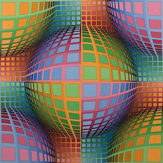 VICTOR VASARELY, (Hungarian/French, 1906-1997), Rivotril