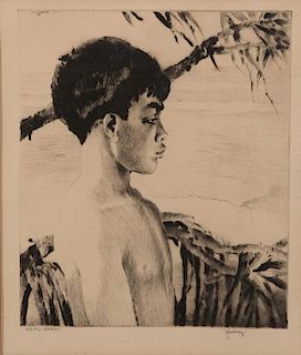 JOHN MELVILLE KELLY, (America, 1879-1962), Kaipo, Hawaii