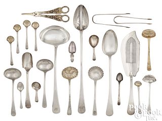 Georgian silver utensils