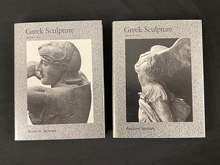 Greek Sculpture Volume I Text and Volume II Plates by Andrew Stewart 1st Edition 1990