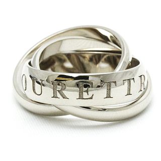 CARTIER TRINITY 1998 18K WHITE GOLD RING