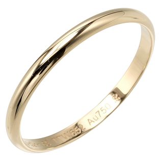 CARTIER 1895 18K YELLOW GOLD RING