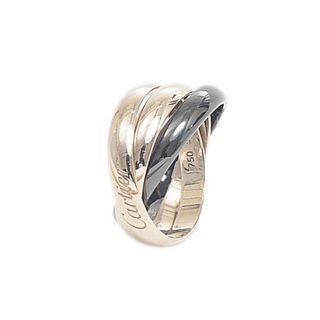 CARTIER TRINITY 18K WHITE GOLD RING
