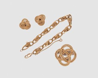 Collection of 14K Yellow Gold Jewelry