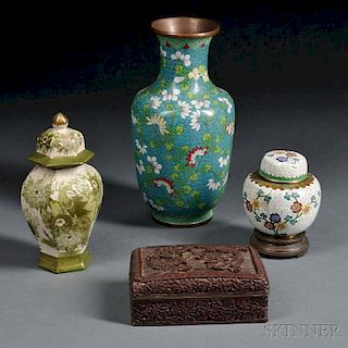 Four Chinese Decorative Articles