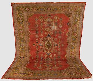 Mahal Carpet, Persia, late 19th century