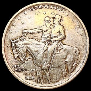 1925-S Stone Mountain Half Dollar CLOSELY UNCIRCUL
