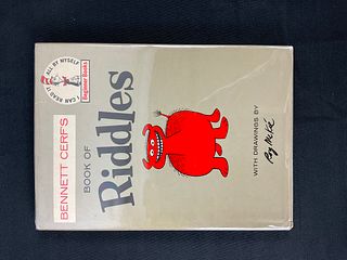 Bennett Cerf's Book Of Riddles 1st Edition 1960