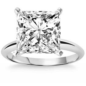 3.00 ct. Lab Grown Diamond Engagement Ring in 14k White Gold (G-H, VS)