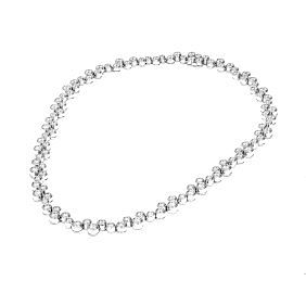 10.00 ct. Tiffany & Co. Bubbles Natural Diamond 16 Inch Necklace in Platinum