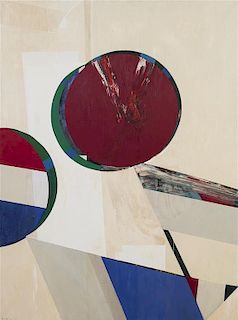 Budd Hopkins, (American, b. 1931), Untitled (Abstraction), 1968