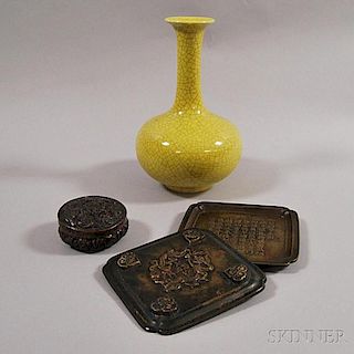 Four Asian Decorative Items