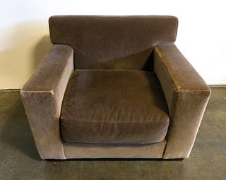 Ralph Lauren Tuxedo Chair (Mohair Fabric)