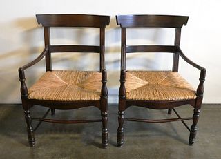 Ralph Lauren Marseilles Arm Dining Chair (Pair)
