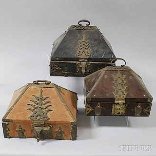 Three Malabar Boxes
