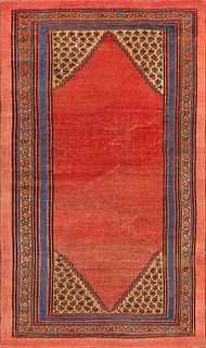 Antique Persian Bakshaish rug 5 ft x 3 ft (1.52 m x 0.91 m)
