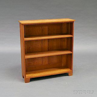 Dana Robes Cherry Three-shelf Open Bookcase