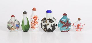 A Group of Chinese Snuff Bottles 