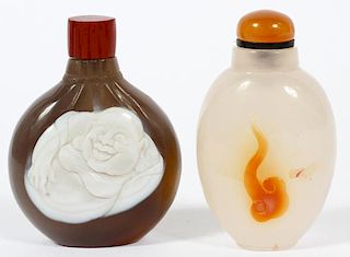 CHINESE SNUFF BOTTLES TWO