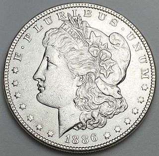 1886 Morgan Silver Dollar MS64
