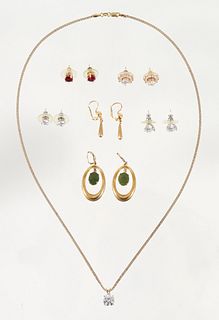 Assorted Gold Jewelry