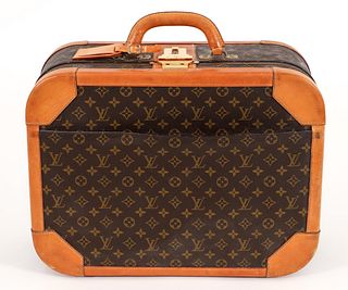 Louis Vuitton Soft Side Monogram Leather Suitcase