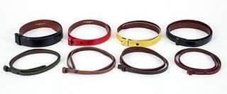 8 Barry Kieselstein-Cord Leather Belts