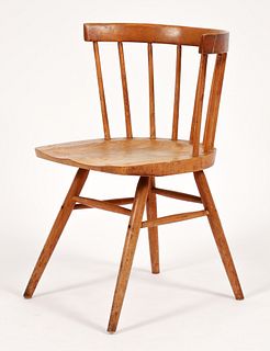 Early George Nakashima for Knoll Maple Chair 