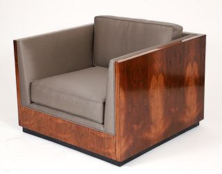 Milo Baughman for Thayer Coggin Rosewood Lounge Chair 