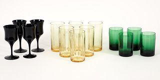 Collection of 14 Bryce Brothers Glassware 